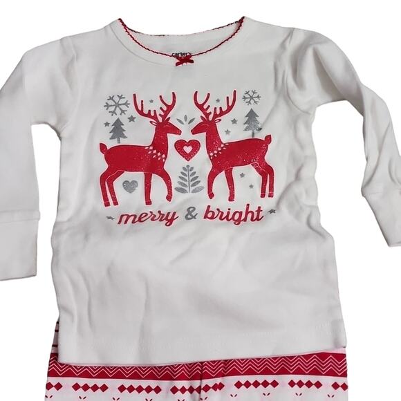 Carters 3-piece Merry & Bright Outfit - Picture 2 of 7